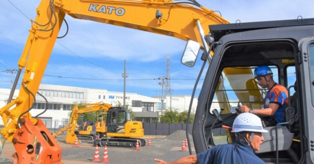 Excavator Operator Jobs in Japan